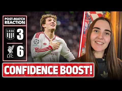 A CONFIDENCE <strong>BOOST</strong>! | LASK 3-6 Liverpool | Chloe's Match Reaction