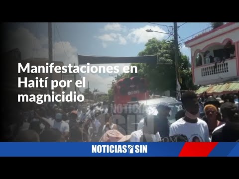 Manifestaciones en Haití por el magnicidio