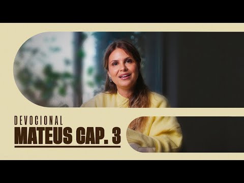 MATEUS CAP. 3 - Aline Barros | Leitura da Palavra de Deus