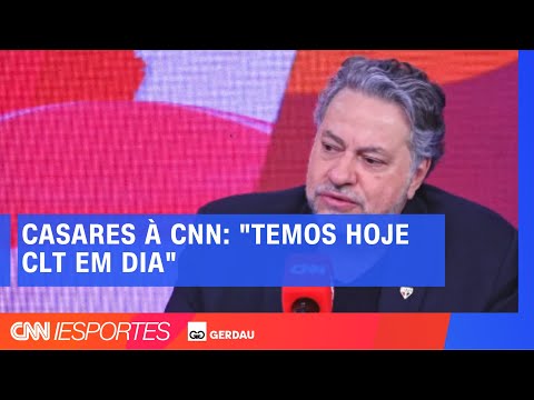À CNN, Casares comenta atraso em pagamentos no São Paulo: “Temos hoje CLT em dia” | CNN ESPORTES S/A