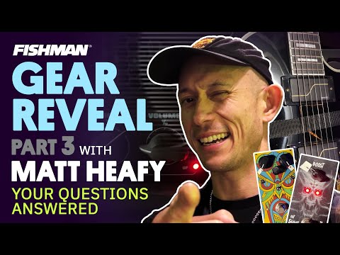 Matt Heafy (Trivium) Tour Gear Reveal 2022 Part 3