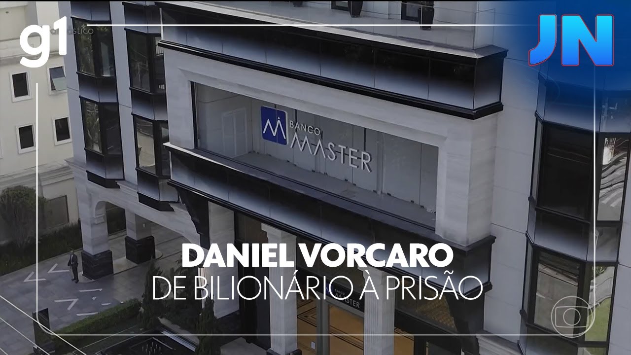 Daniel Vorcaro: de bilionário à prisão; entenda o caso Master
