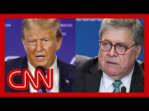Trump attacks Bill Barr in social media post