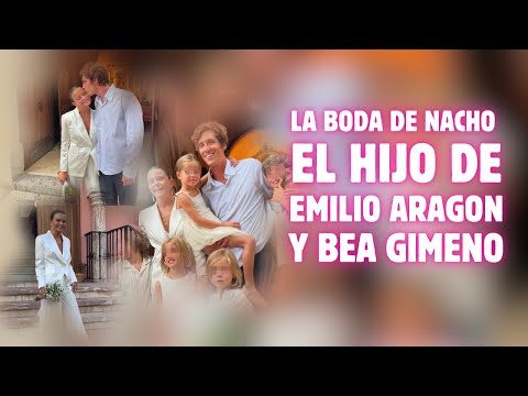 Las IMÁGENES de la BODA ÍNTIMA de NACHO hijo de EMILIO ARAGÓN con BEA GIMENO en MALLORCA