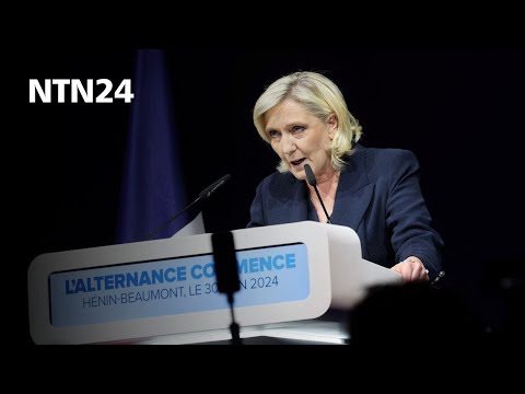 El partido de Marine Le Pen ganó las elecciones legislativas convocadas por Macron en Francia
