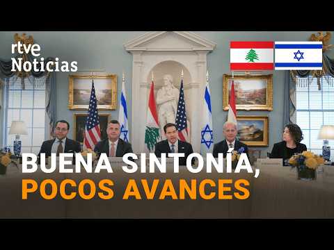 GUERRA ORIENTE MEDIO | ISRAEL y LÍBANO mantienen sus PRIMERAS NEGOCIACIONES DIRECTAS | RTVE Noticias