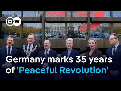 Germany celebrates 35th anniversary of Monday Demonstrations | DW News