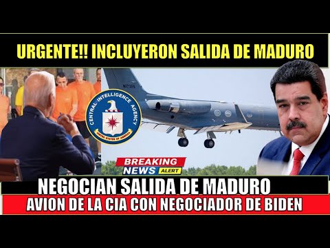 URGENTE!! Negocian salida Maduro por los 6 de CITGO Vuelo secreto de la CIA