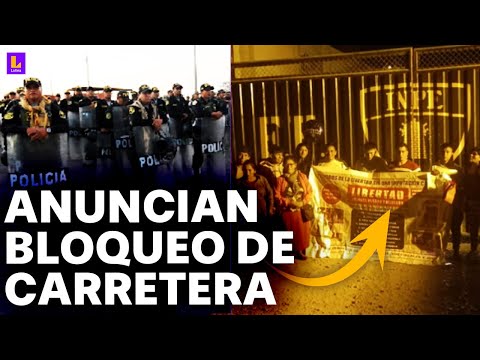 Ica: Decenas de policías desplegados en la Panamericana Sur ante anuncio de paro en 'Barrio Chino'