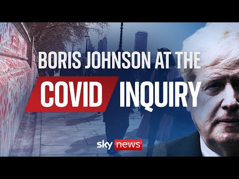 UK COVID Inquiry | Boris Johnson gives evidence | Wednesday 6 December