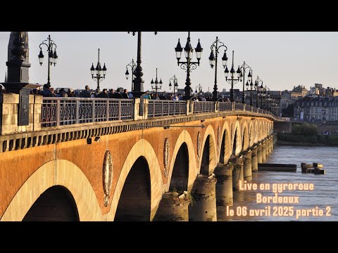 Balade en gyroroue dans bordeaux le 06 avril 2025  partie 2