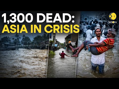 Cyclone Ditwah LIVE: Death Toll Crosses 1,300 as Unprecedented Destruction Triggers Emergency | WION