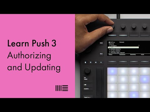 Learn Push 3: Authorizing and Updating