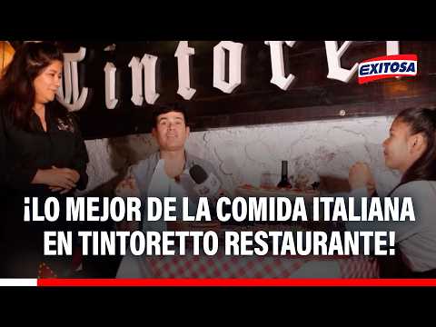 🔴🔵 Tintoretto Restaurante: Lo mejor de la comida italiana