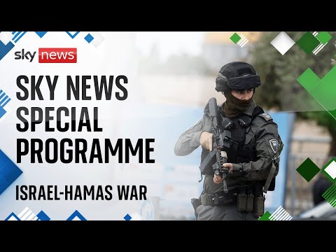 Sky News special programme on the Israel-Hamas war: First aid trucks enter Gaza
