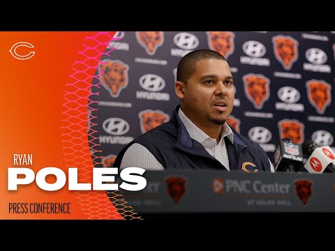 Ryan Poles discusses DJ Moore, free agent signings | Chicago Bears video clip