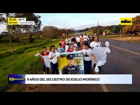 Marcha en Arroyito, a nueve años del secuestro de Edelio Morínigo