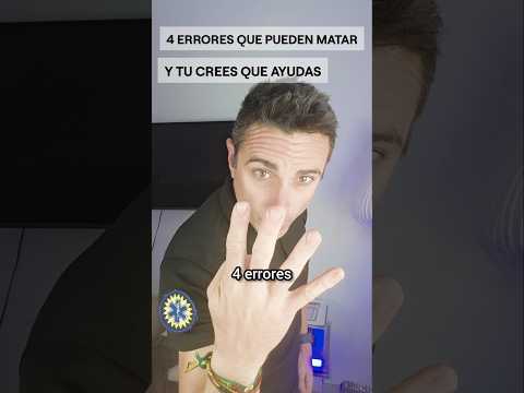4 errores que pueden matar y crees que ayudas.#supervivencia #curiosidades #sabiasque