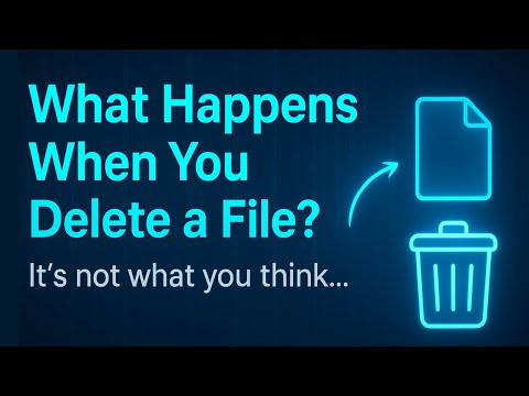What Really Happens When You Delete a File on Your Computer