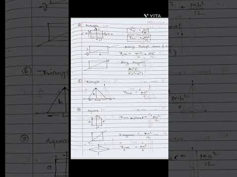 #youtube_ imp moment of inertia_ #youtubeshort