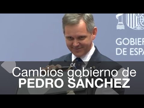 Cambios en el gobierno de Pedro Sánchez