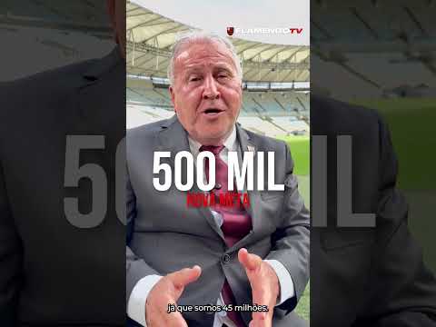 Já temos a próxima meta: 500 mil assinaturas. Acesse peticao.flamengo.com.br e assine! ❤️🖤