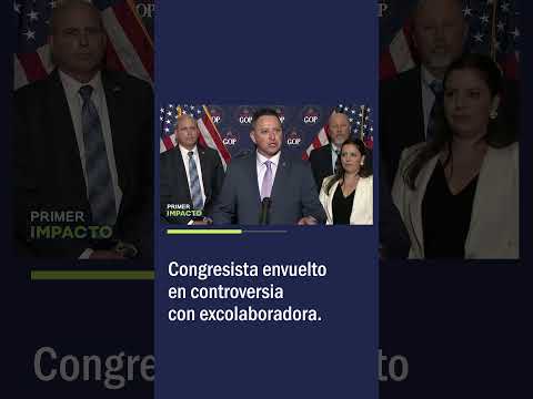 Congresista envuelto en controversia con excolaboradora