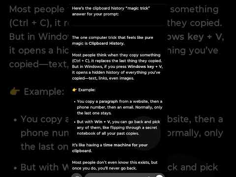 🚀 The Computer Trick 99% Don’t Know About 🚀 #windowstroubleshooting #windowscomputer #chatgpt #win10