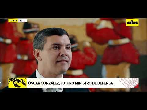 Peña anuncia a Óscar González como su ministro de Defensa