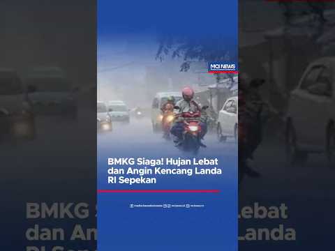 Video thumbnail BMKG Siaga Hujan Lebat dan Angin Kencang Landa RI Sepekan
