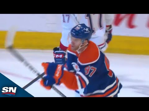 Oilers Connor McDavid Scores Brilliant Goal Off Turnover vs. Canadiens