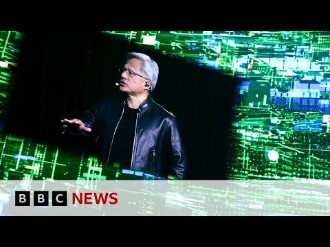 AI frenzy makes Nvidia the world's most valuable company | BBC News