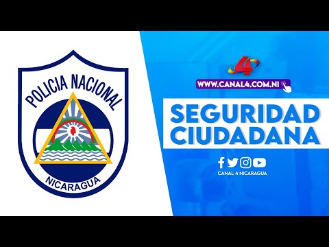 Policía de Nicaragua presenta resultados semanales del plan de seguridad ciudadana en Jinotega