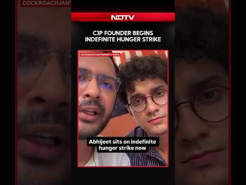 CJP Founder Abhijeet Dipke Begins Indefinite Hunger Strike After Sonam Wangchuk's Hospitalisation