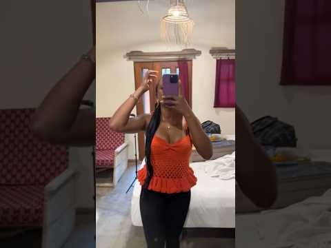 Made the cutest #crochettop