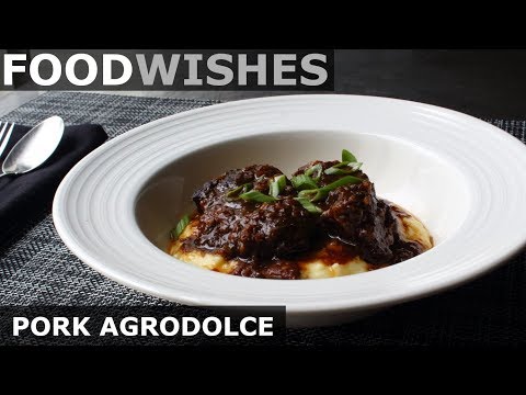 Pork Agrodolce (Italian Sweet & Sour Pork) - Food Wishes
