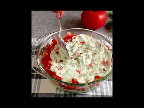 Вкусняшка в  4 слоя/Готовлю летом #рецепты #салатгреческий #еда #готовимподомашнему #food  #рецепт