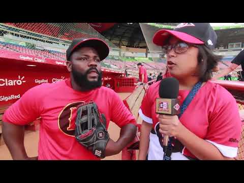 Fernando Rodney está listo para debutar con los Leones del Escogido