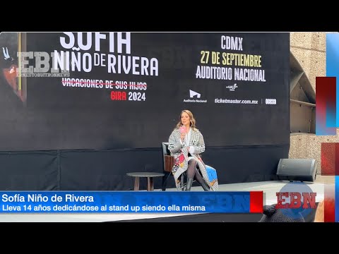 Sofía Niño de Rivera lleva 14 años siendo un referente del stand up sin perder su originalidad