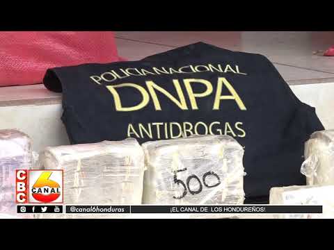 Policía Nacional presenta evidencias de acciones antidrogas en Colón