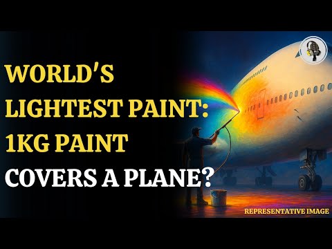 World’s Lightest Paint Covers a Jumbo Jet | WION Podcast