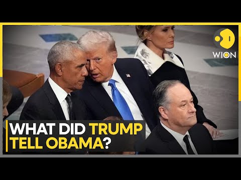 Trump-Obama Moment From Carter Funeral | World News | WION