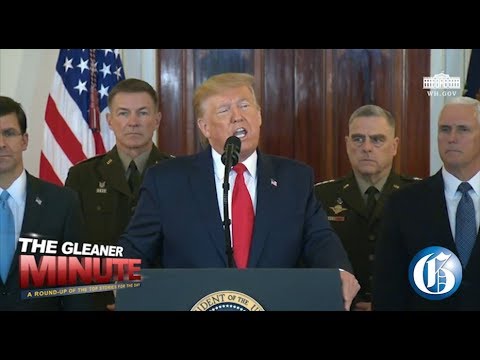THE GLEANER MINUTE: Cops guilty…Trump, Iran clash…Royals step back…Football bail out