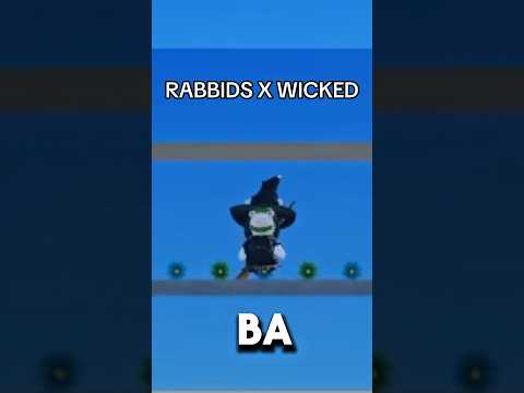 Rabbids x wicked #roblox #amazingroblox #trending #robloxmemes #funny #rblx #memes #robloxgame#viral