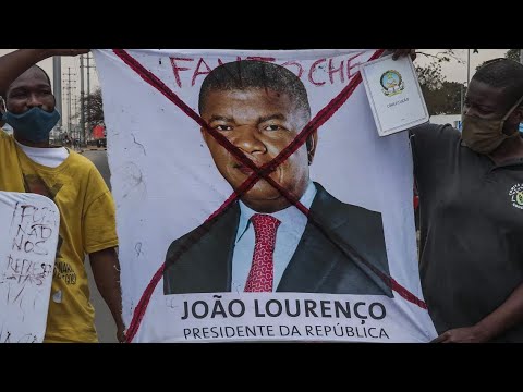 29/07/25 MANIFESTATION DE COLÈRE EN ANGOLA FACE À LA VIE CHER EN RDC TSHISEKEDI EST ROI PAS ART. 64