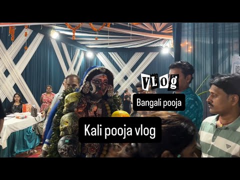 Kali Pooja Bangali pooja south delhi vlog 