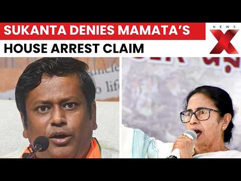 Sukanta Majumdar Rejects Mamata’s ‘House Arrest’ Claim, Invites Her For Tea | NewsX