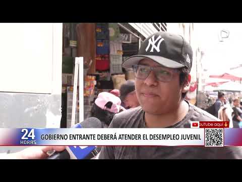 Gobierno entrante deberá atender el desempleo juvenil