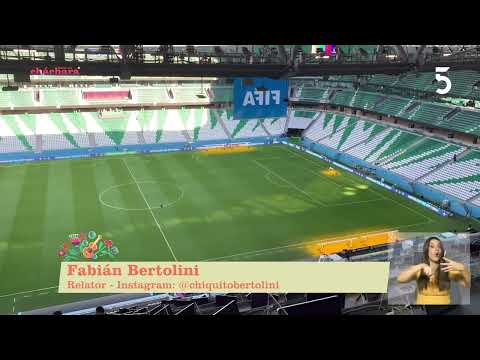 Fabián Bertolini - Relator desde Qatar | Basta de Cháchara | 23-11-2022