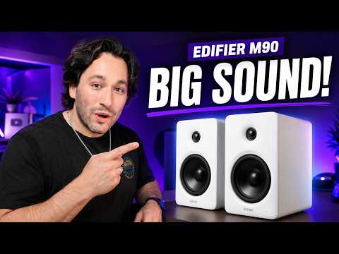 Edifier M90 — BIG Sound From Compact Desktop Speakers!